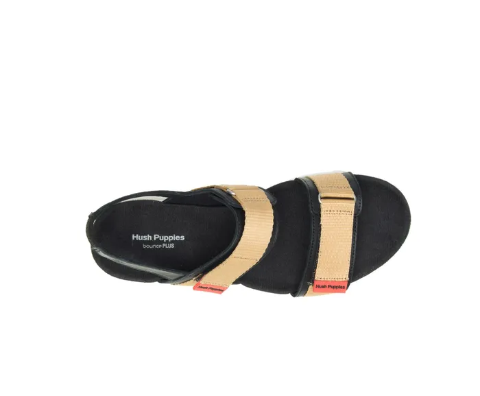 Sandals Andi Slingback Sandal Black Leathertan Hush Puppies Women
