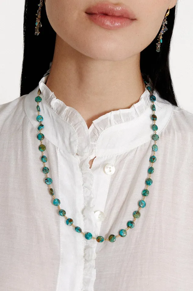Santa Fe Necklace Turquoise Women Chan Luu Necklaces