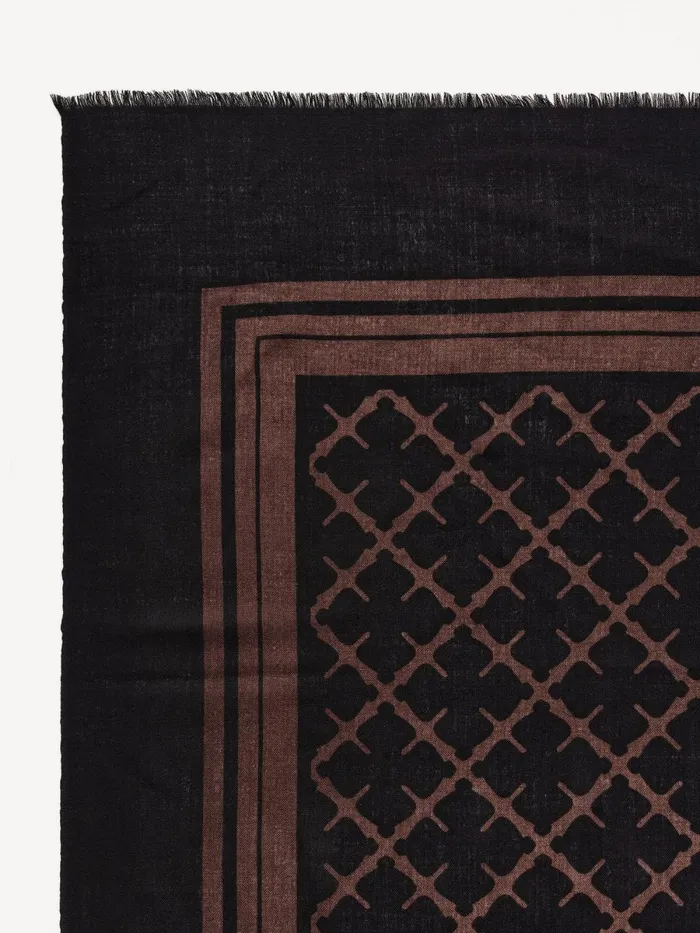 Scarves Women By Malene Birger Cornelis Wool Scarf Dark Chokolate Scarves Women By Malene Birger Cornelis Wool Scarf Dark Chokolate