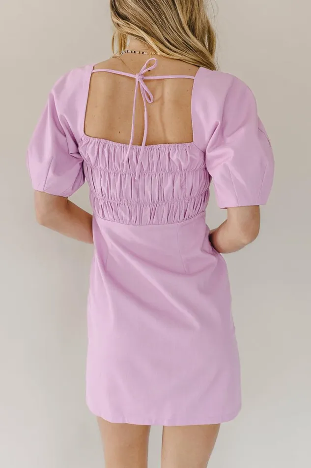 Shawn Mini Dress 8211 FINAL SALE Lavender Women Bohme Dresses