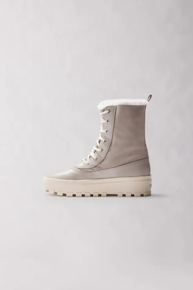 Shearling Lined Boots Men Mackage HERO Shearlinglined Winter Boot For Men Army