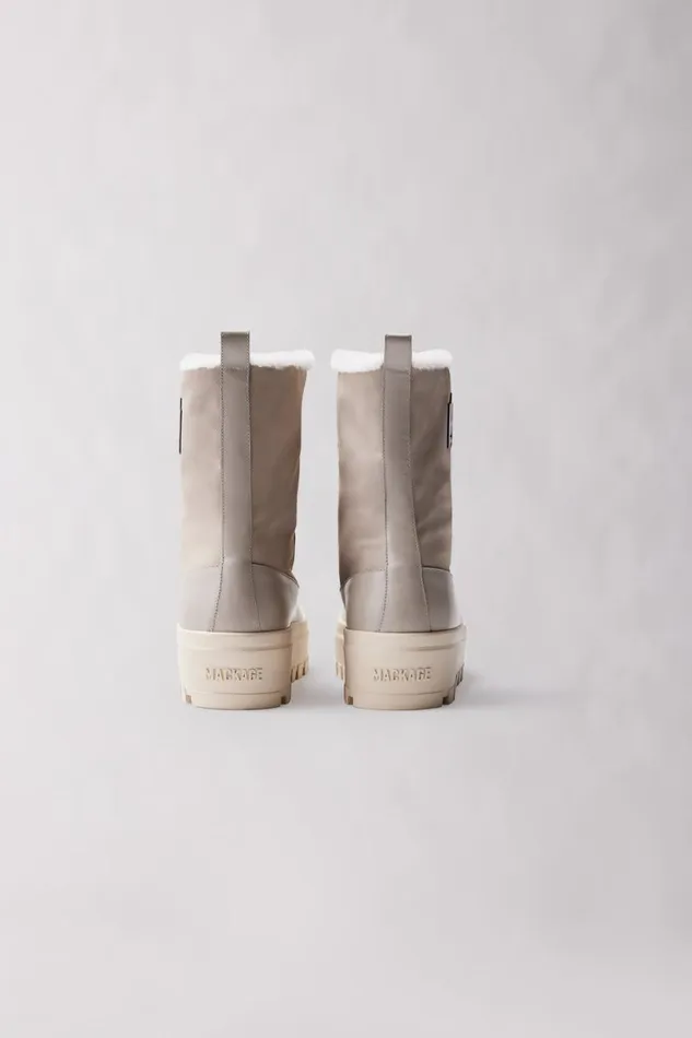 Shearling Lined Boots Men Mackage HERO Shearlinglined Winter Boot For Men Army