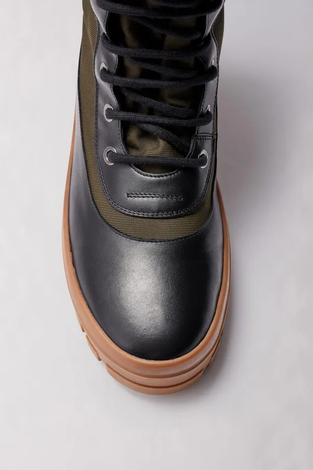 Shearling Lined Boots Men Mackage HERO Shearlinglined Winter Boot For Men Army