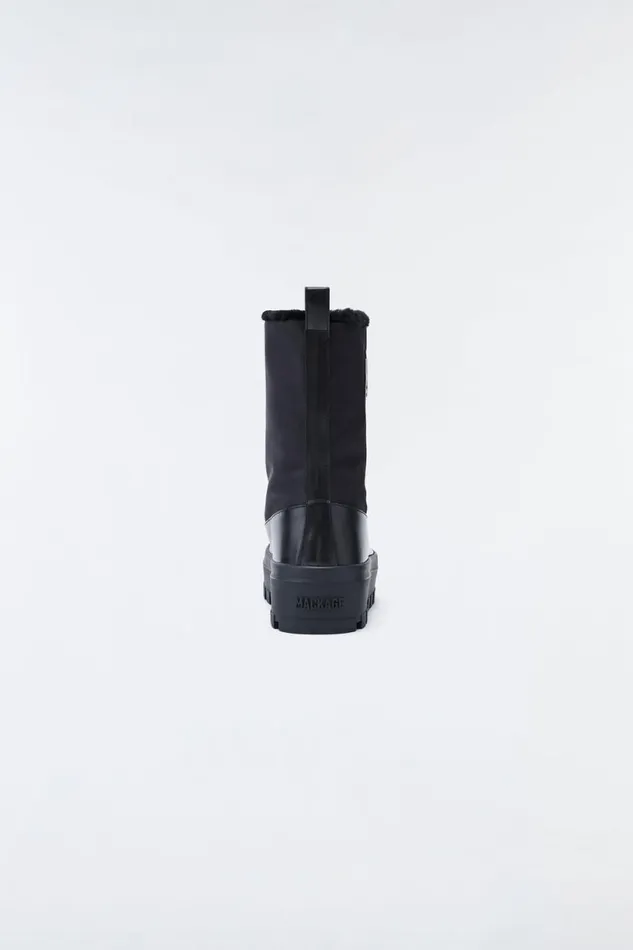 Shearling Lined Boots Men Mackage HERO Shearlinglined Winter Boot For Men Army