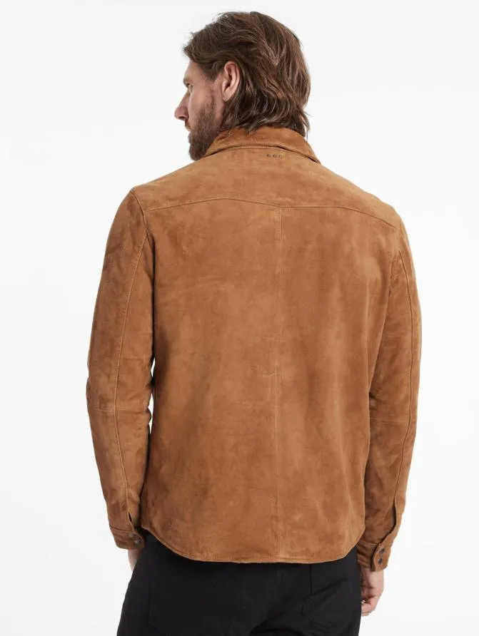 SHILO SHIRT JACKET Antique Clothing John Varvatos Leather Jackets