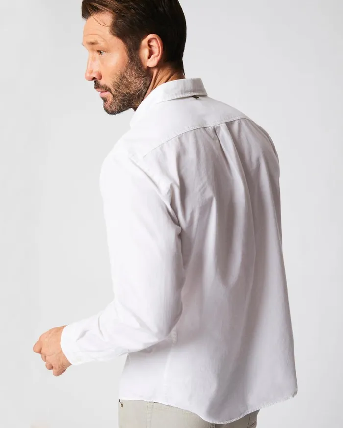 Shirting Men Billy Reid Msl 1pocket Shirt White