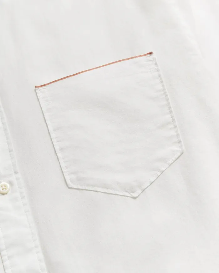 Shirting Men Billy Reid Msl 1pocket Shirt White