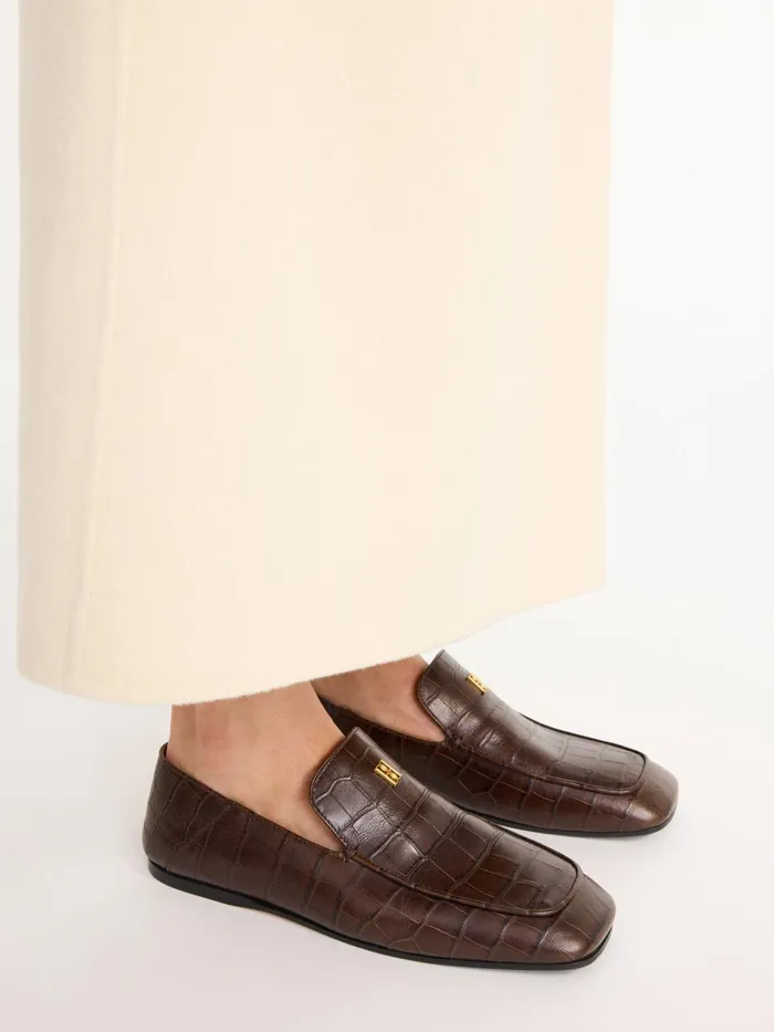 Shoes Women By Malene Birger Tresina Leather Loafers Bison Shoes Women By Malene Birger Tresina Leather Loafers Bison