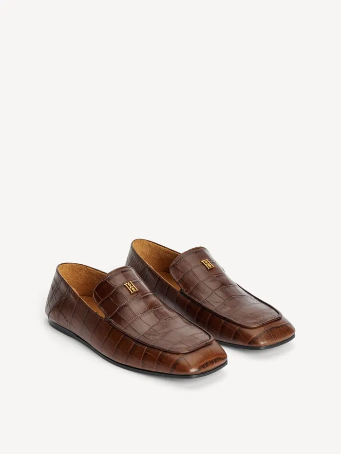 Shoes Women By Malene Birger Tresina Leather Loafers Bison Shoes Women By Malene Birger Tresina Leather Loafers Bison