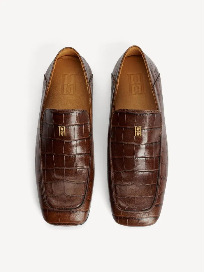 Shoes Women By Malene Birger Tresina Leather Loafers Bison Shoes Women By Malene Birger Tresina Leather Loafers Bison