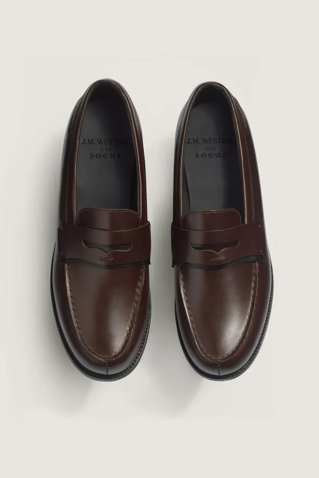 Shoes Women Soeur 180 LOAFERS JM WESTON and Larch Black Shoes Women Soeur 180 LOAFERS JM WESTON and Larch Black