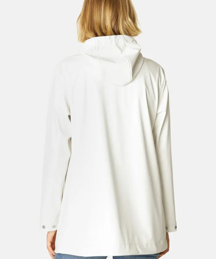 Short Rain Jacket 8211 Milk Creme Rainwear Ilse Jacobsen Raincoats Short Rain Jacket 8211 Milk Creme Rainwear Ilse Jacobsen Raincoats