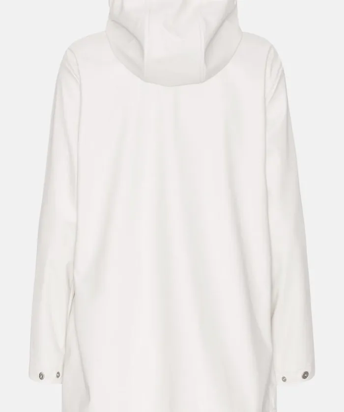 Short Rain Jacket 8211 Milk Creme Rainwear Ilse Jacobsen Raincoats Short Rain Jacket 8211 Milk Creme Rainwear Ilse Jacobsen Raincoats
