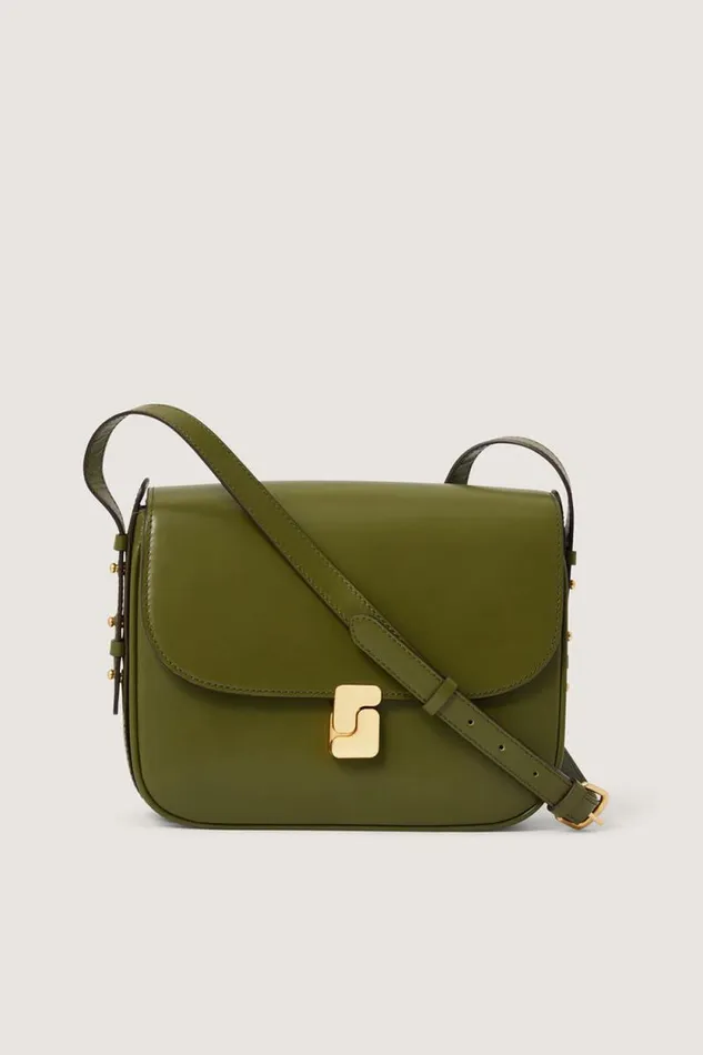 Shoulder Bags Women Soeur BELLISSIMA MAXI BAG Olive Green