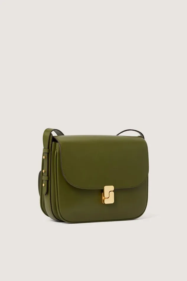 Shoulder Bags Women Soeur BELLISSIMA MAXI BAG Olive Green