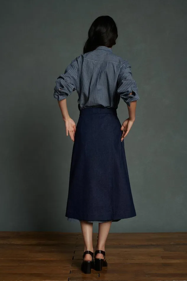 Skirts and Shorts Women Soeur ALINE SKIRT Navy