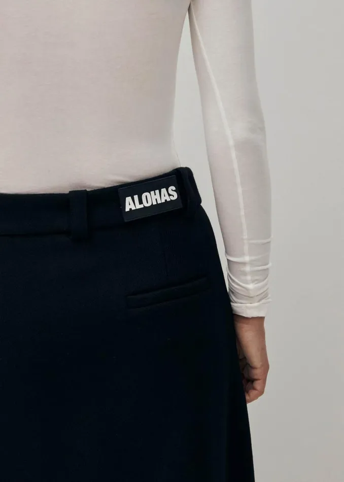Skirts Women ALOHAS Falgar Black Skirt