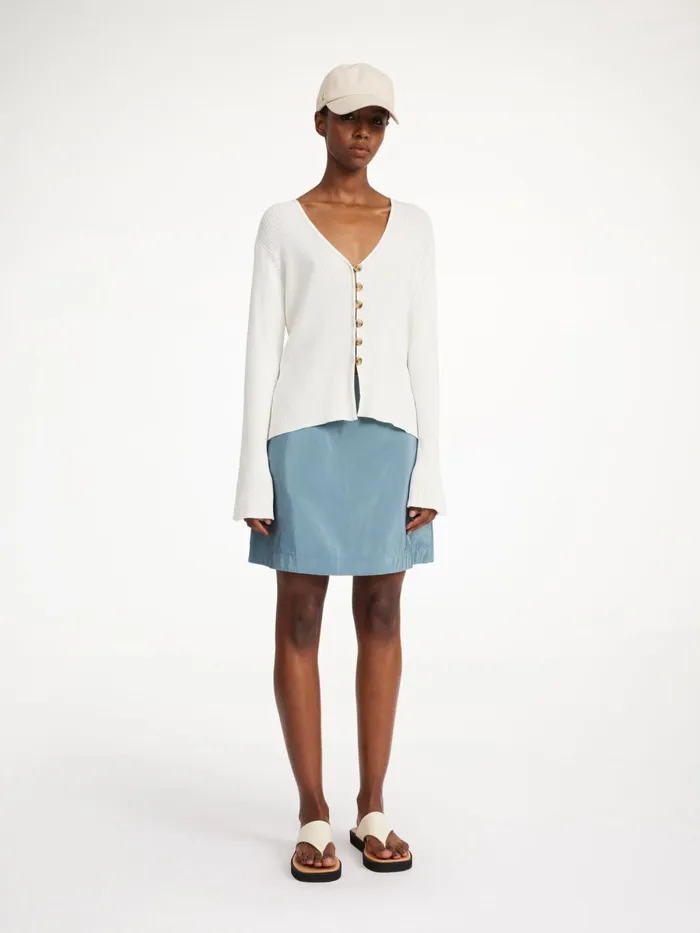Skirts Women By Malene Birger Isabele Mini Skirt Cool Water