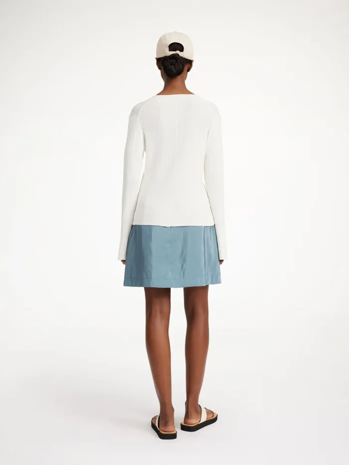 Skirts Women By Malene Birger Isabele Mini Skirt Cool Water