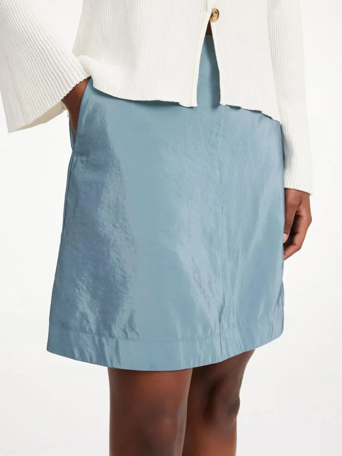 Skirts Women By Malene Birger Isabele Mini Skirt Cool Water