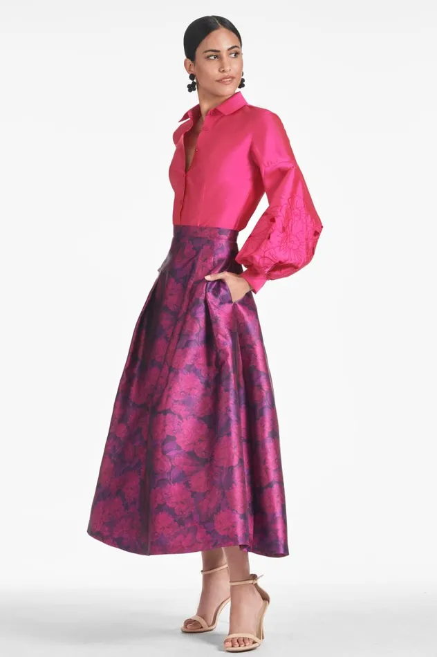 Skirts Women Sachin and Babi Lydia Skirt 8211 Magenta Bloom