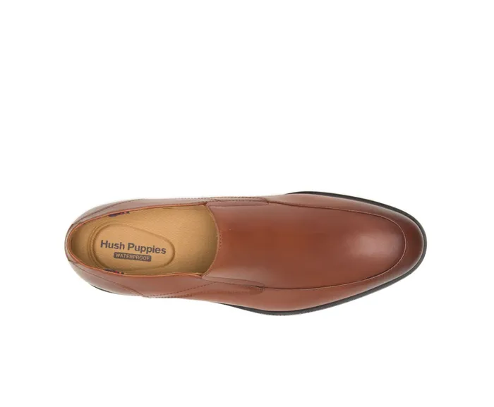 SlipOns Men Turner Mt SlipOn British Tan Wp Leather Hush Puppies SlipOns Men Turner Mt SlipOn British Tan Wp Leather Hush Puppies