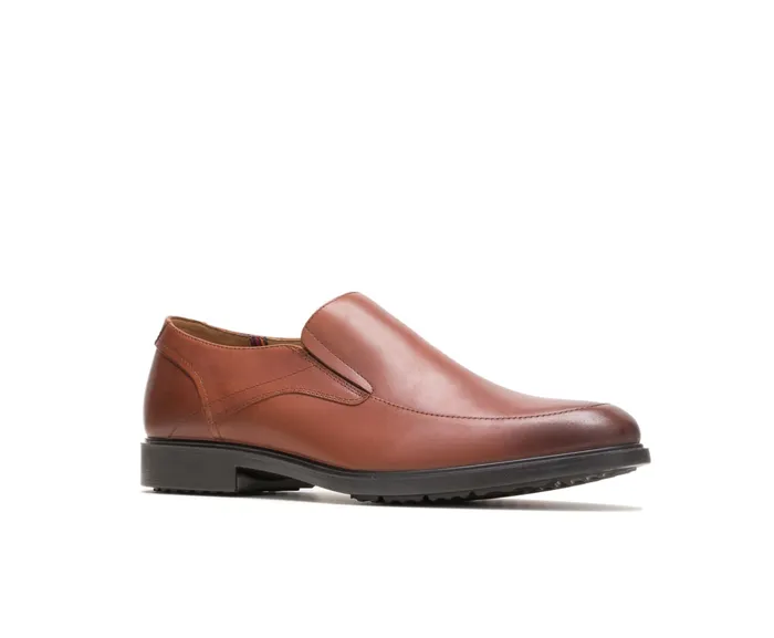 SlipOns Men Turner Mt SlipOn British Tan Wp Leather Hush Puppies SlipOns Men Turner Mt SlipOn British Tan Wp Leather Hush Puppies