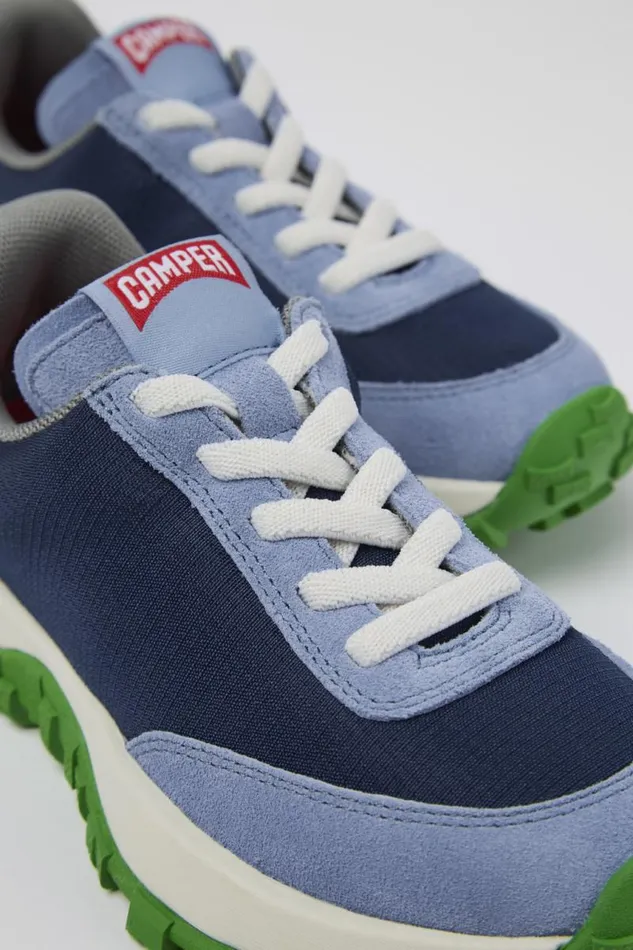 Sneakers Kids Camper Drift Trail Blue TextileNubuck Sneaker Sneakers Kids Camper Drift Trail Blue TextileNubuck Sneaker