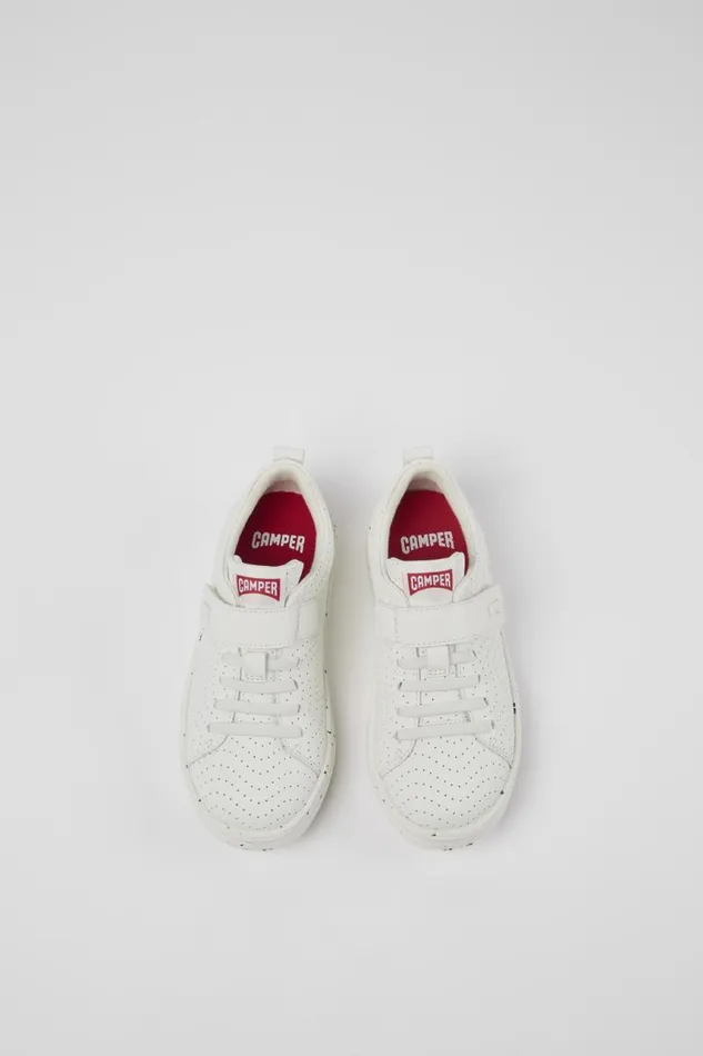 Sneakers Kids Camper Runner White Leather Sneaker Sneakers Kids Camper Runner White Leather Sneaker