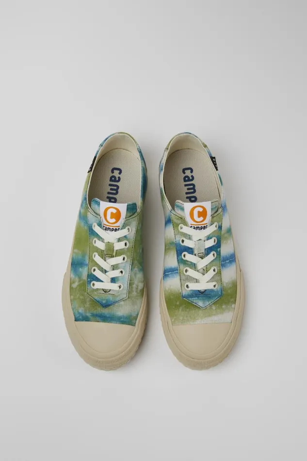 Sneakers Men Camper Camper X EFI Multicolored Organic Cotton Sneakers