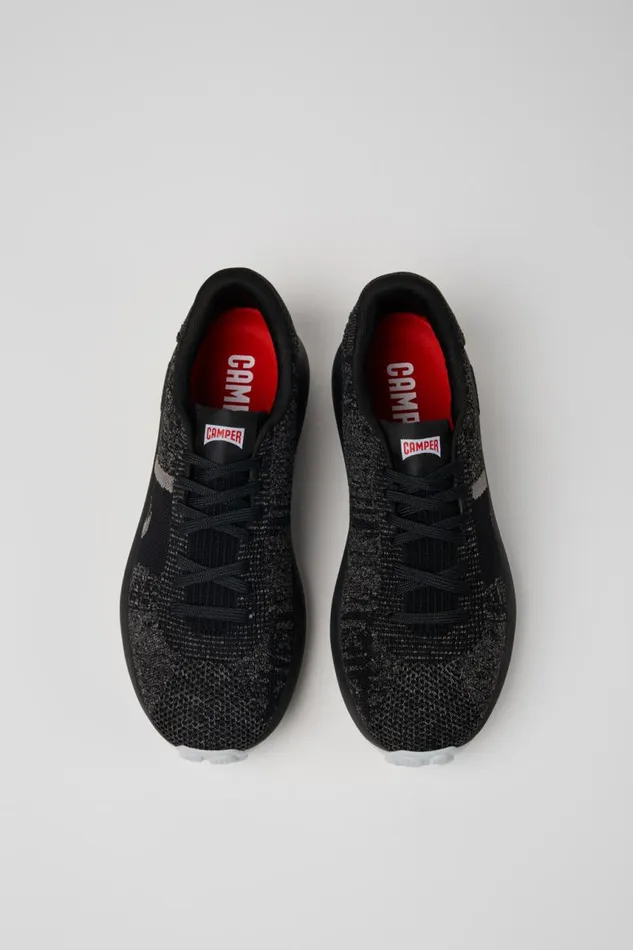Sneakers Men Camper Pelotas Athens Black Textile Sneaker Sneakers Men Camper Pelotas Athens Black Textile Sneaker