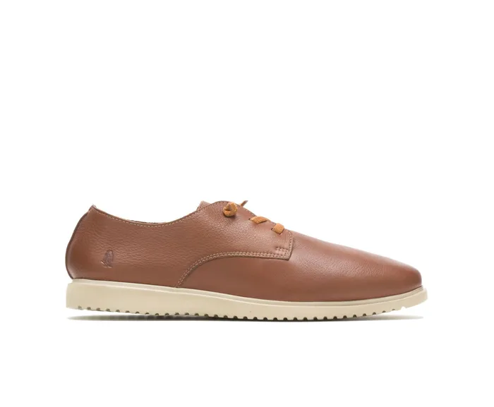 Sneakers Men Hush Puppies Everyday Lace Up Cognac Leather