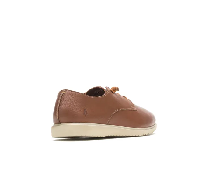 Sneakers Men Hush Puppies Everyday Lace Up Cognac Leather