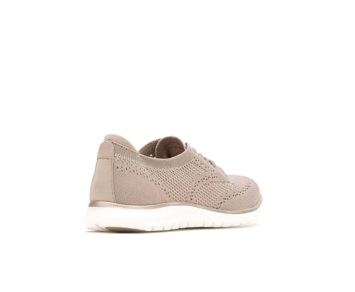 Sneakers Tricia Wingtip Knit Taupe Knit Hush Puppies Women Sneakers Tricia Wingtip Knit Taupe Knit Hush Puppies Women