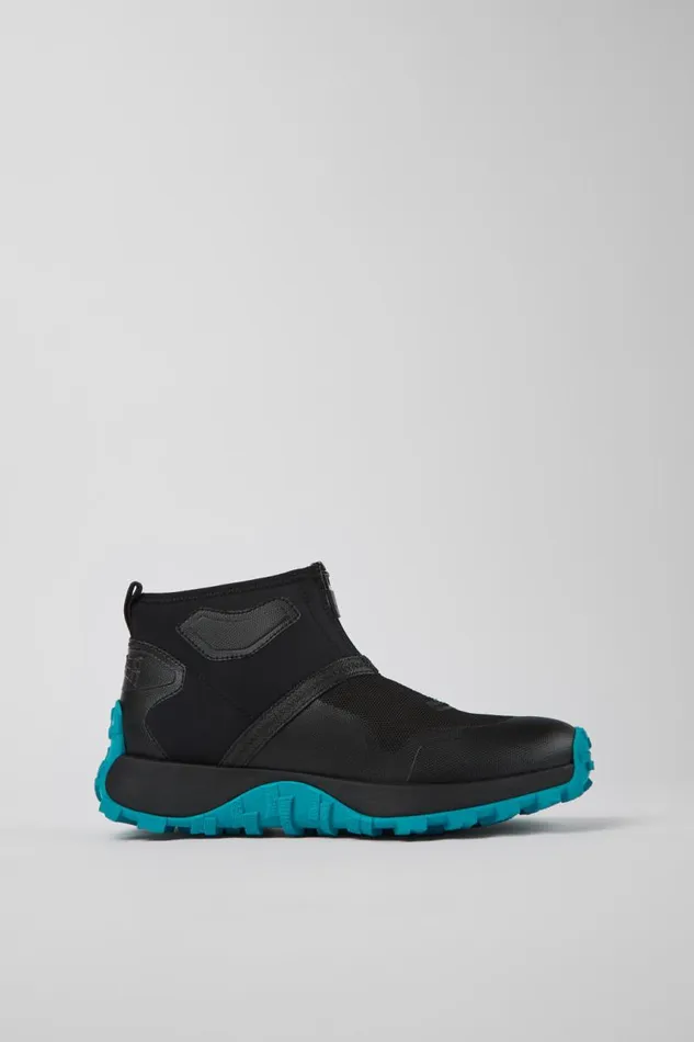 Sneakers Women Camper Drift Trail VIBRAM Black Recycled PET Ankle Boots