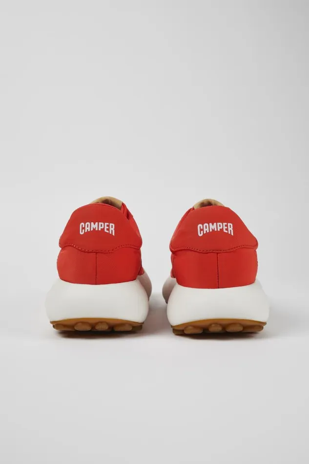 Sneakers Women Camper Pelotas Athens Red Textile Sneaker Sneakers Women Camper Pelotas Athens Red Textile Sneaker