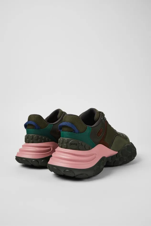Sneakers Women Camper Pelotas Mars Multicolored Textile And Nubuck Sneakers Sneakers Women Camper Pelotas Mars Multicolored Textile And Nubuck Sneakers
