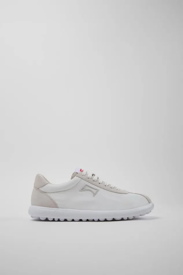 Sneakers Women Camper Pelotas XLite White Recycled PET And Nubuck Sneakers Sneakers Women Camper Pelotas XLite White Recycled PET And Nubuck Sneakers