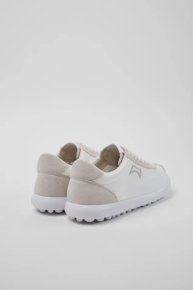 Sneakers Women Camper Pelotas XLite White Recycled PET And Nubuck Sneakers Sneakers Women Camper Pelotas XLite White Recycled PET And Nubuck Sneakers