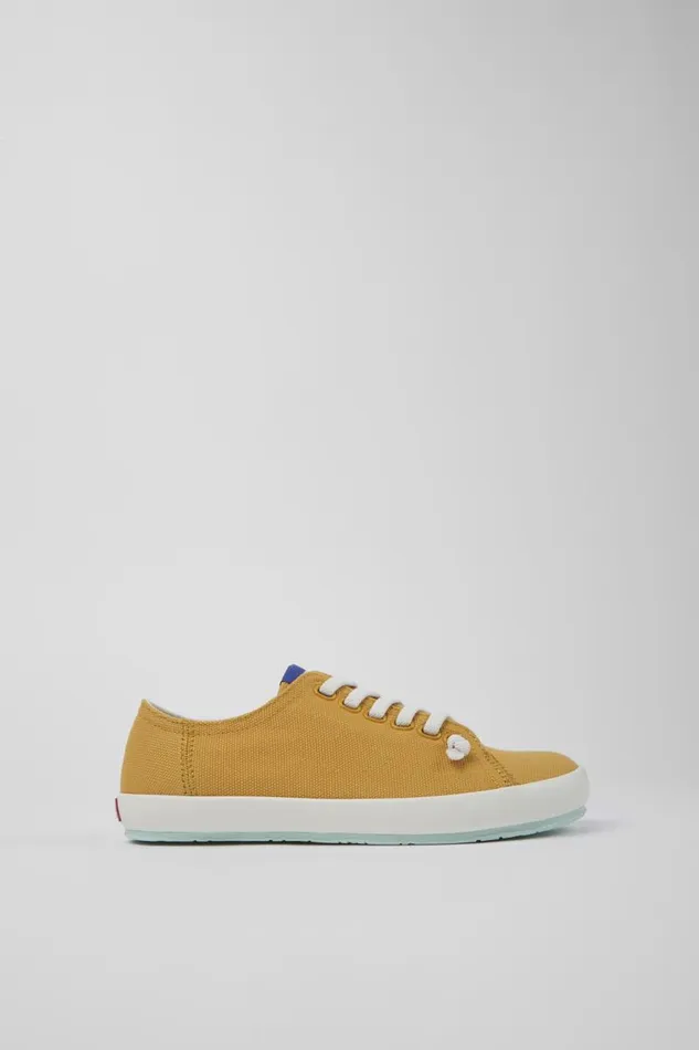 Sneakers Women Camper Peu Rambla Orange Textile Sneaker