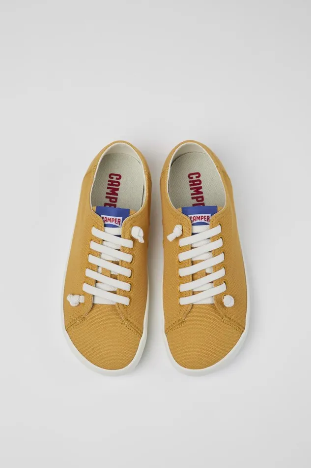 Sneakers Women Camper Peu Rambla Orange Textile Sneaker