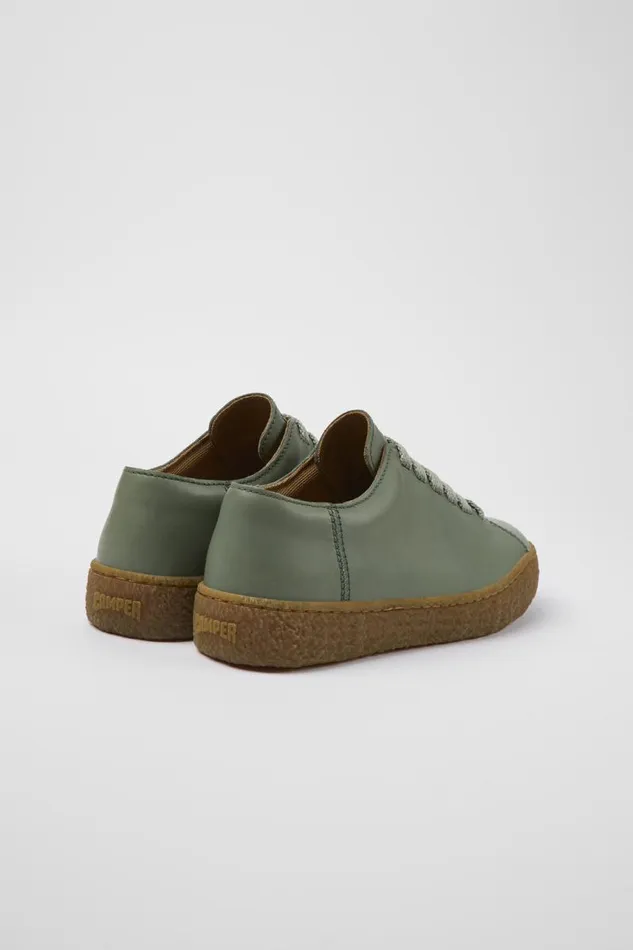 Sneakers Women Camper Peu Terreno Green Leather Shoes Sneakers Women Camper Peu Terreno Green Leather Shoes