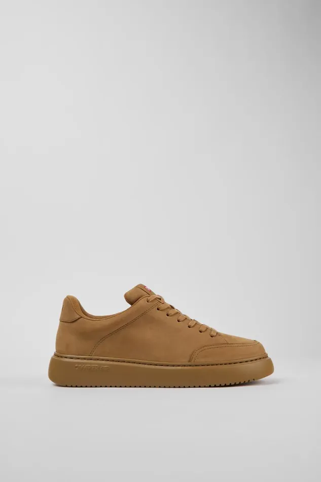 Sneakers Women Camper Runner K21 Brown Nubuck Sneaker