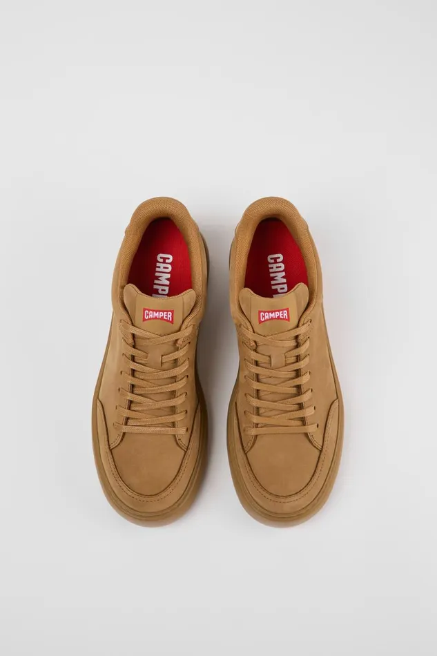 Sneakers Women Camper Runner K21 Brown Nubuck Sneaker