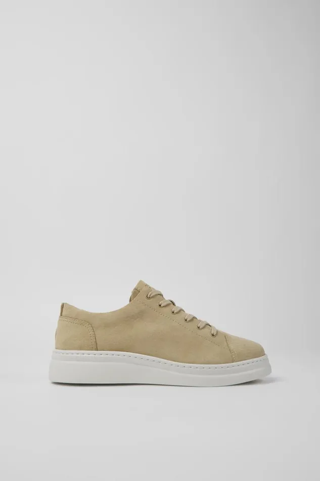 Sneakers Women Camper Runner Up Beige Nubuck Sneakers