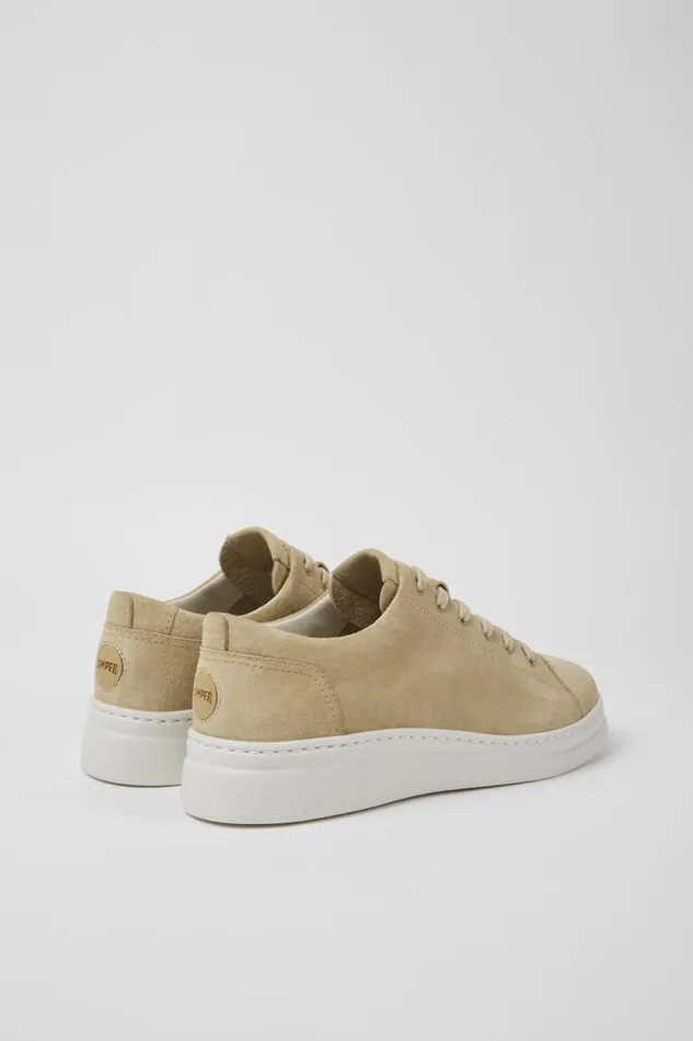 Sneakers Women Camper Runner Up Beige Nubuck Sneakers