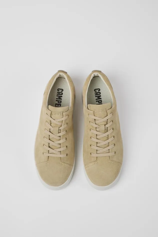 Sneakers Women Camper Runner Up Beige Nubuck Sneakers