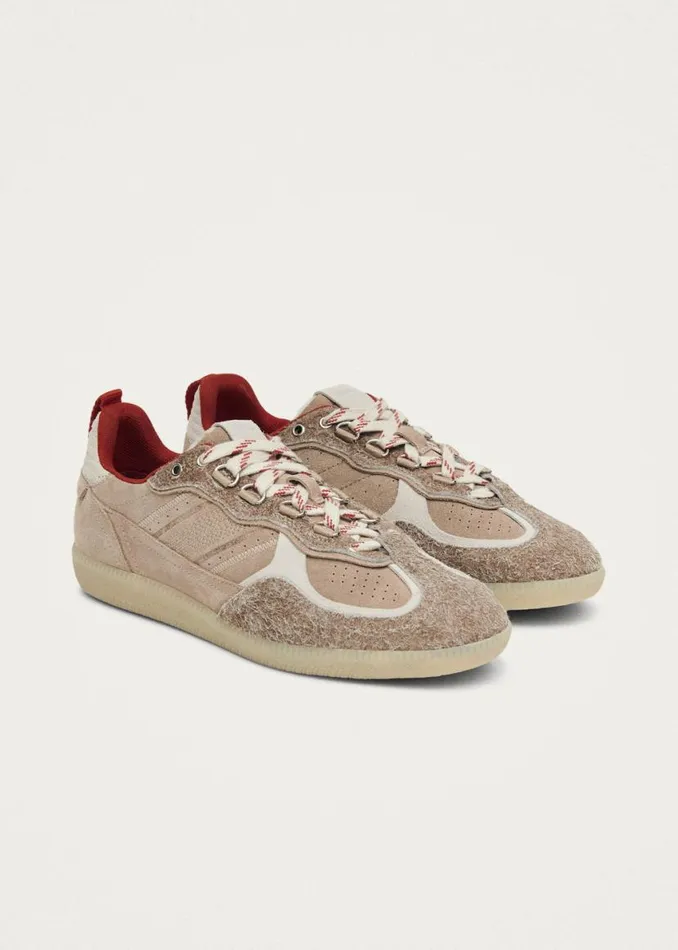 Sneakers WomenMen ALOHAS Tb490 Trek Beige Leather Sneakers