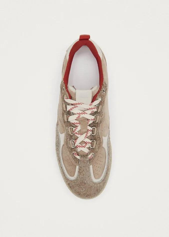 Sneakers WomenMen ALOHAS Tb490 Trek Beige Leather Sneakers