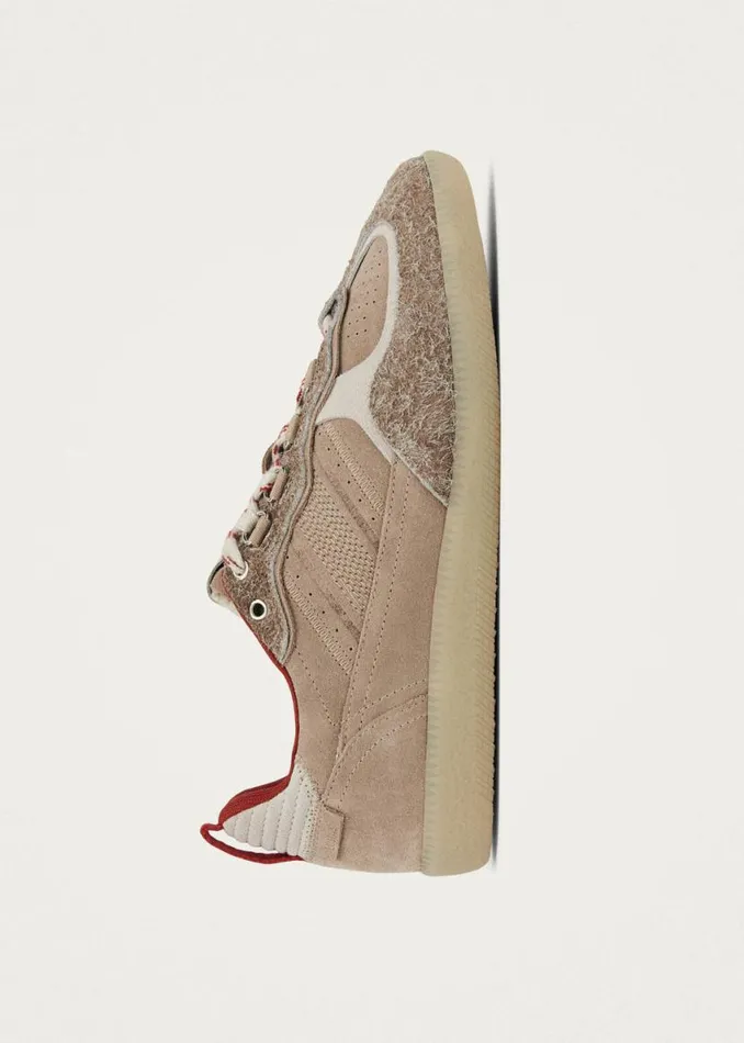 Sneakers WomenMen ALOHAS Tb490 Trek Beige Leather Sneakers